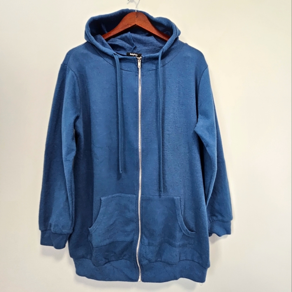 RolyPoly Oversized Zip Up Hoodie - Size US L